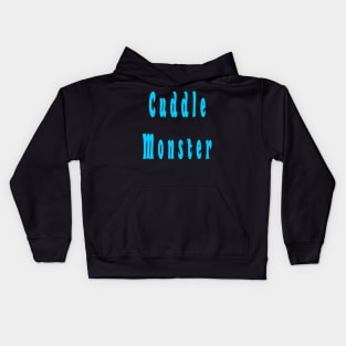 cuddle monster Kids Hoodie